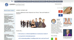 Desktop Screenshot of career-contact.net
